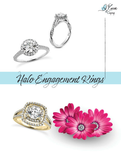 Halo Engagement Rings | kozza.com
